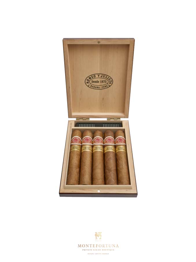 romeo y julieta wide churchills 5 humidor