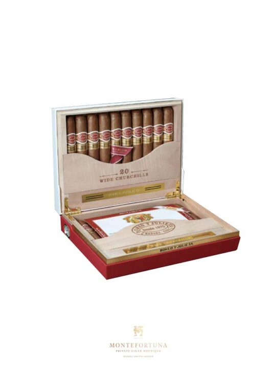 Romeo y Julieta Wide Churchills Humidor Ex. Duty Free (20)